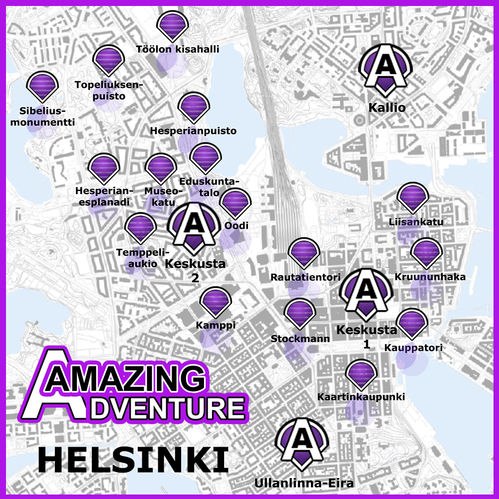 Amazing Adventure Helsingin etapit 3